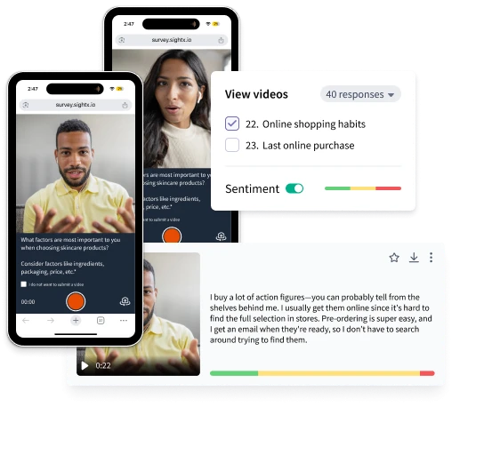 Entrevistas en vídeo